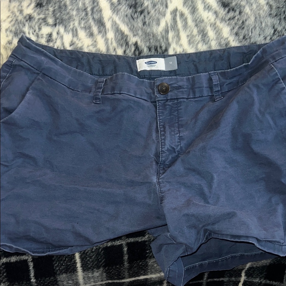 Old Navy Women's Navy Cargo Shorts